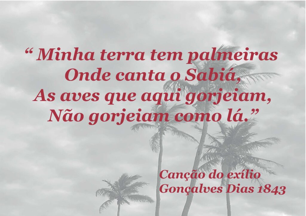 Canção do exílio, Gonçalves Dias