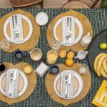 Set de table CAPEBA couleur OCRE - caoutchouc naturel – Image 3
