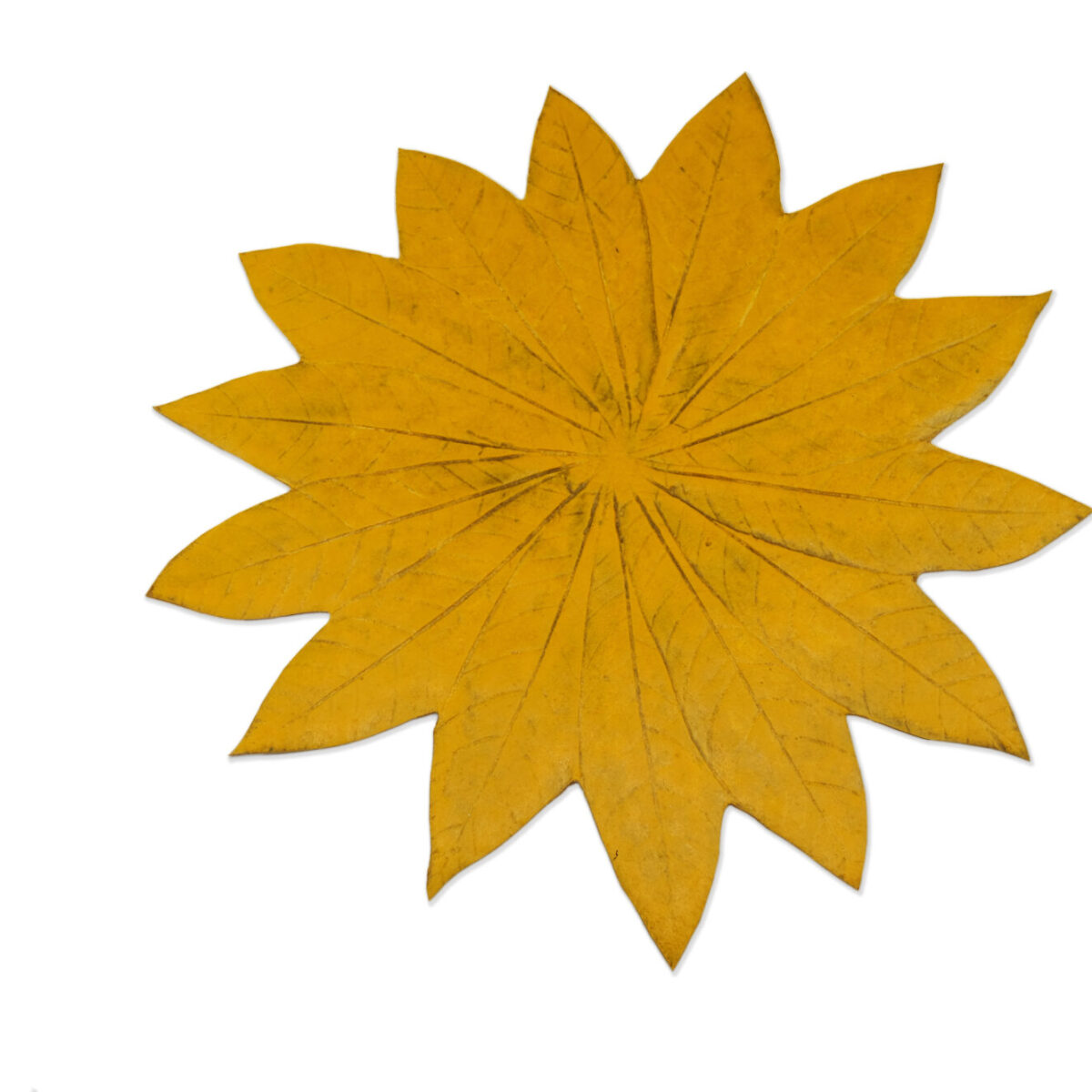 Dessous de plat SERINGUEIRA couleur OCRE - caoutchouc naturel