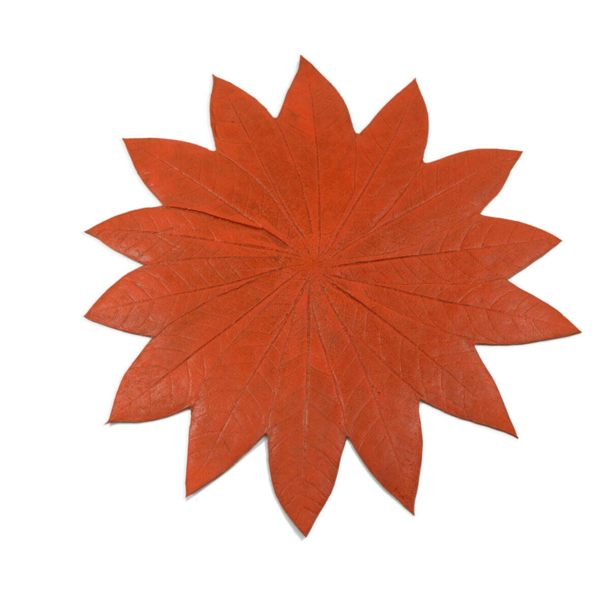 Dessous de plat SERINGUEIRA couleur ROUGE-ORANGÉ